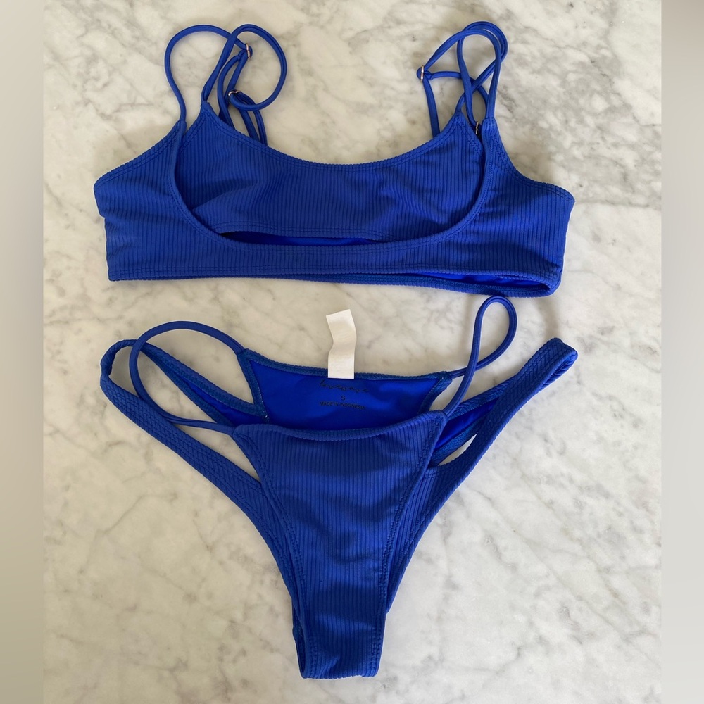 Revolve Royal Blue bikini